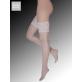 Halterloser Strumpf - 128 champagner