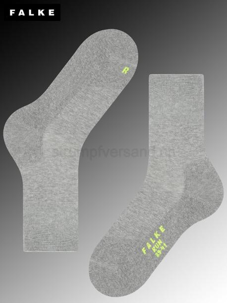 RUN Falke Damen- und Herrensocken - 3400 light grey