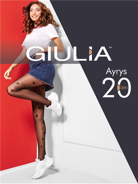 AYRYS 20 - Giulia Strumpfhose mit Herzen