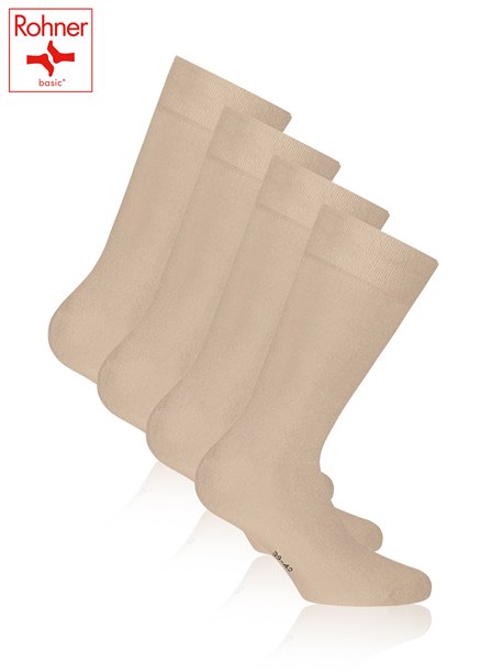 BAMBOO Rohner Socken - 003 beige