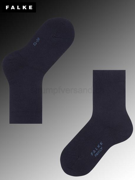 FAMILY Falke Kinder-Socken - 6170 dark marine