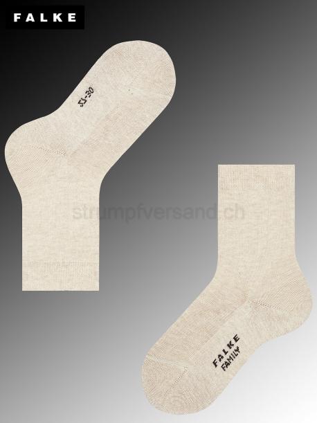 FAMILY Falke Kinder-Socken - 4650 sand mel.