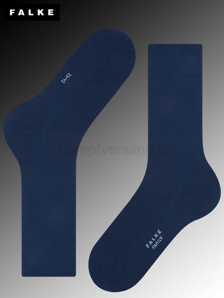 FAMILY Falke Herrensocken - 6000 royal blue