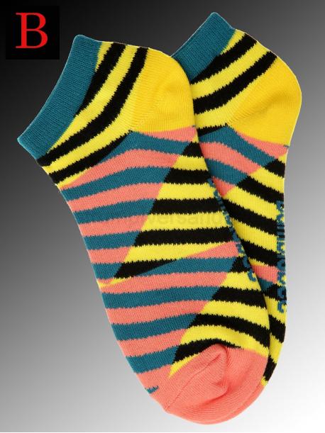 PINNAPPLE LOVER getreifte und bunte Socken