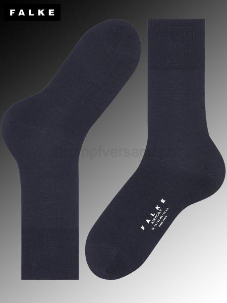 AIRPORT Falke Herrensocken - 6370 dark navy