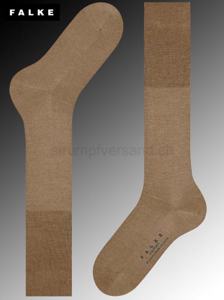 AIRPORT Falke Kniesocken für Herren - 5038 camel