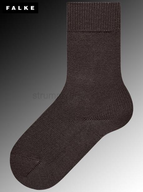 COMFORT WOOL Falke Kindersocken - 5230 dark brown
