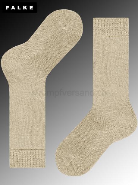COMFORT WOOL Falke Kniesocken für Kinder - 4011 cream