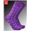 VINTAGE Mode-Socken von Rohner - 014 violett