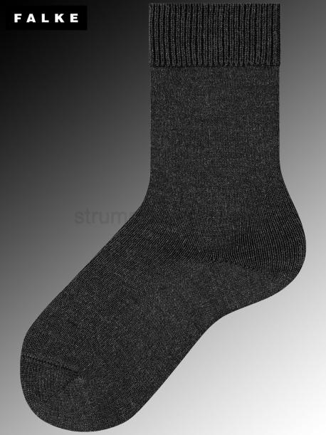 COMFORT WOOL Falke Kindersocke - 3080 anthracite mel.
