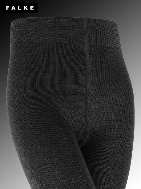 COMFORT WOOL Falke Kinderstrumpfhose - 3000 schwarz