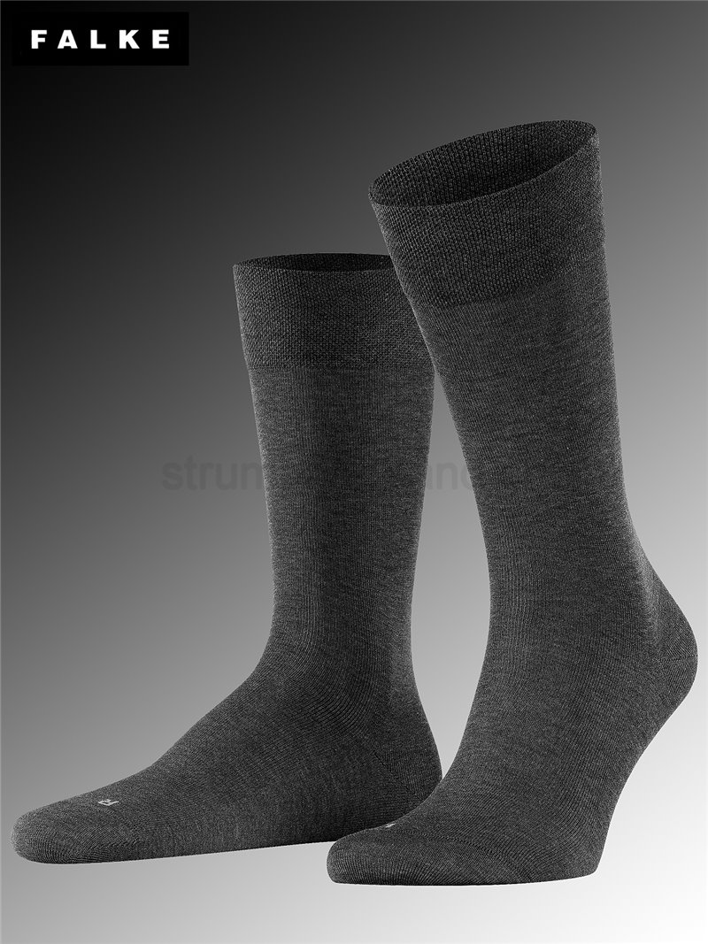 3 x Falke Malaga Sensitive Herren Socken 47-50 schwarz