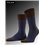 SHADOW Falke Socken für Männer - 5933 brown-blue