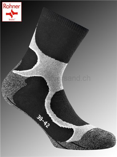 RUNNING/WALKING Rohner Socken - 076 grau