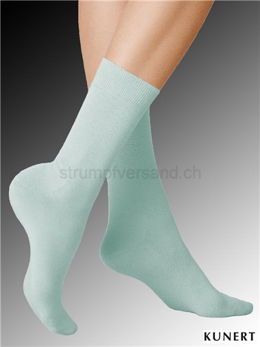 Kunert LIZ Damensocken - 467 tender-green