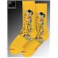Socken MuseARTa - Der Kuss von Gustav Klimt - yellow