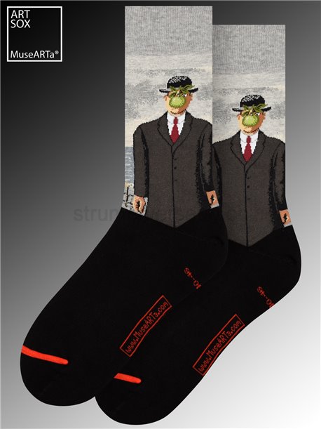 Socken MuseARTa - Der Sohn des Mannes von René Magritte