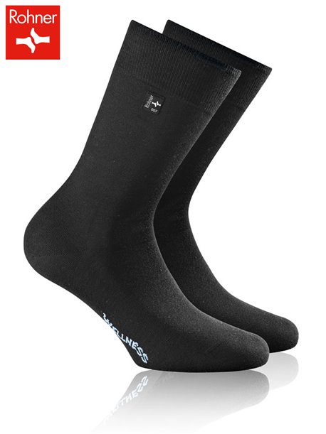 CASUAL Rohner Socken - 009 schwarz