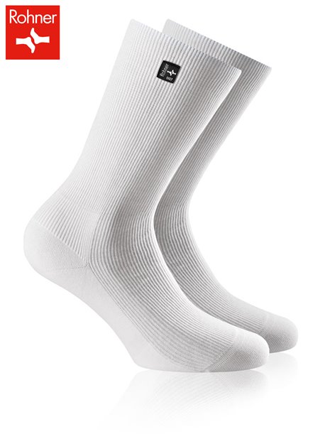 SUPER Rohner Socken - 008 weiss