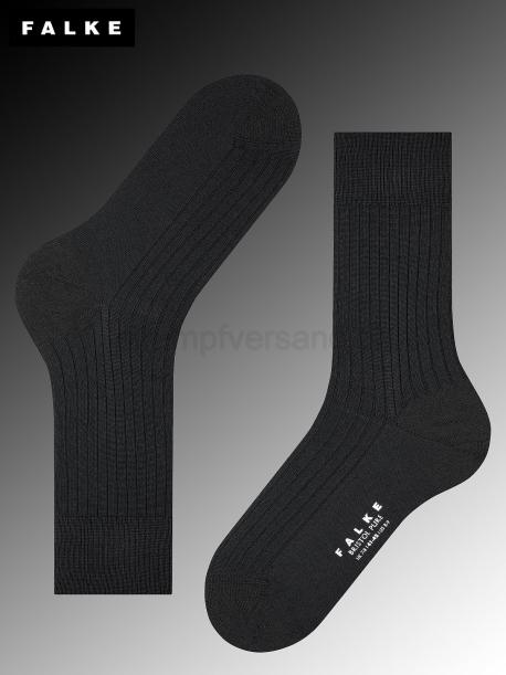 BRISTOL Falke Herrensocke - 3000 schwarz