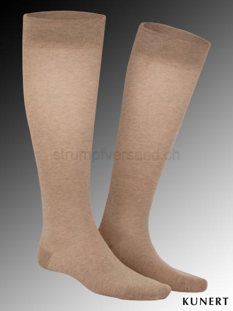 FLY & CARE Kunert Reisekniesocken - 832 beige mel. FLY & CARE Kunert Reisekniesocken - 832 beige mel.
