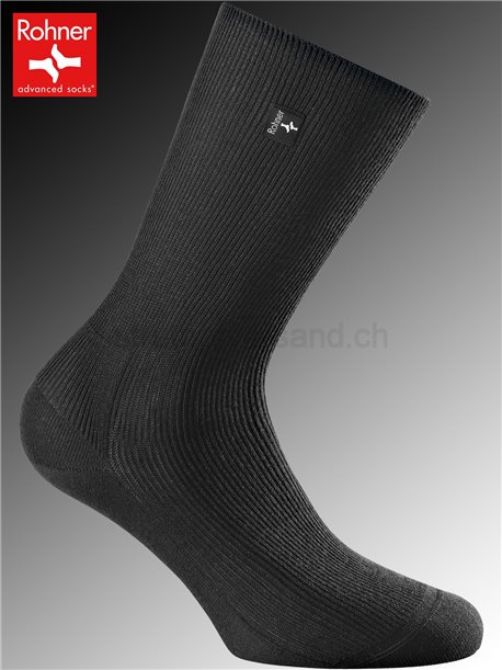 Rohner Socken PLATIN WOMEN - 009 schwarz