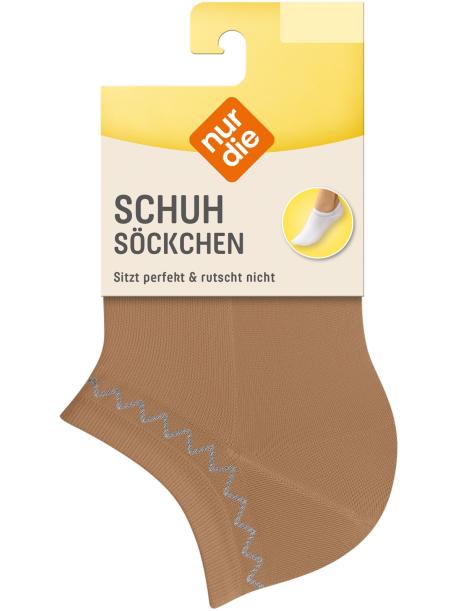 SCHUHSÖCKCHEN - Damensocken NUR DIE amber