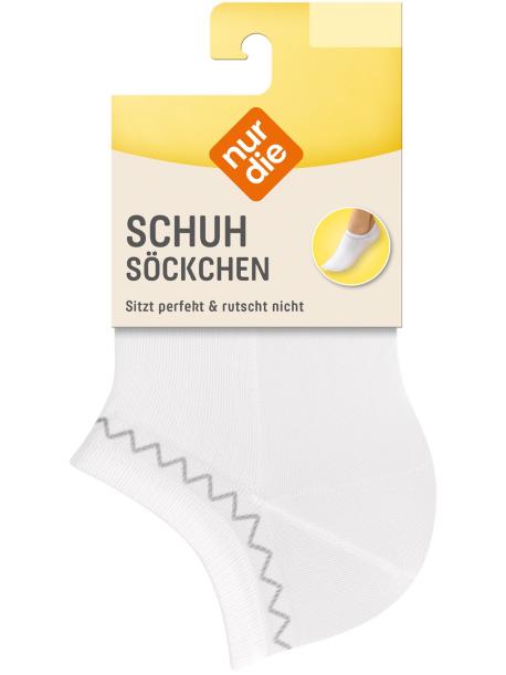 SCHUHSÖCKCHEN - Damensocken NUR DIE weiss