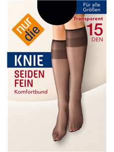 Knie Seidenfein (5er Pack)