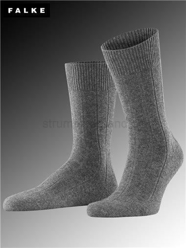 LHASA RIB Falke Socken für Männer - 3390 light grey