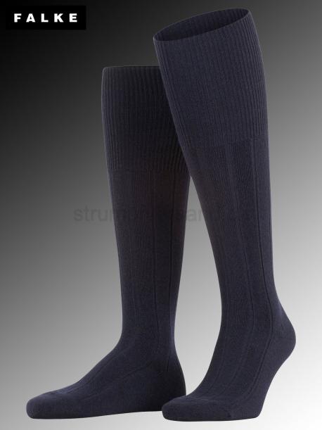 LHASA RIB Falke Kniesocken für Männer - 6375 dark navy