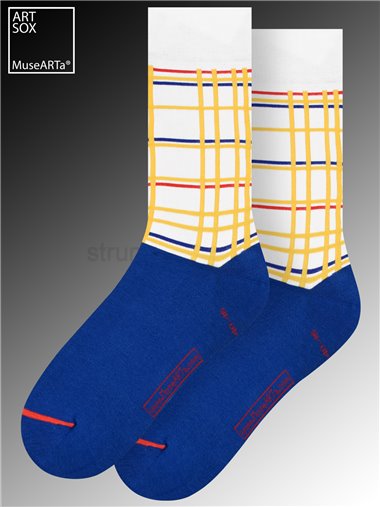 MuseARTa Socken - New York City I von Piet Mondrian
