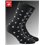 VINTAGE Rohner Trend-Socken - 472 schwarz - creme weiss