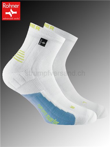 RUN PRO QUARTER Rohner Running Socken - 164 jeans