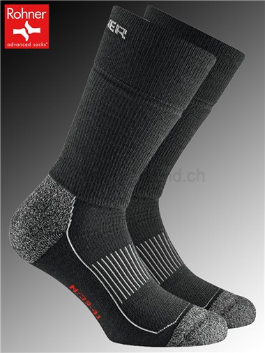 NORDIC PROTECT Rohner Wintersport-Socken - 009 schwarz