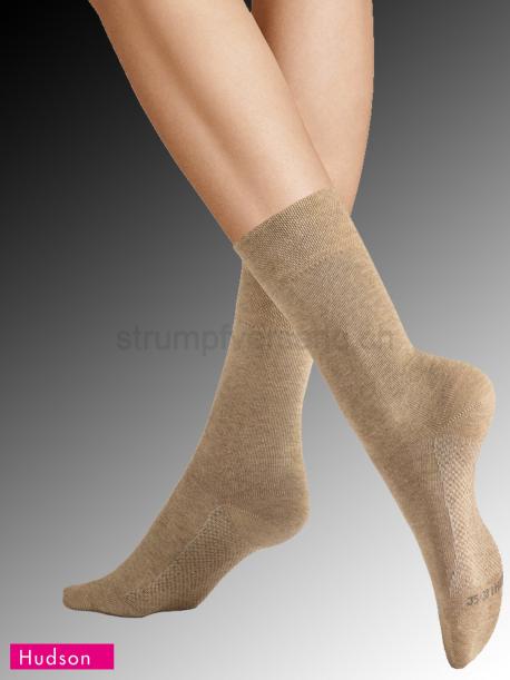 DRY COTTON Hudson Damen-Socke - 723 beige mel.