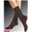 WINTER PLAIT Hudson Damensocken - 763 brown mel.