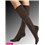 WINTER PLAIT Hudson Kniesocken - 763 brown mel.