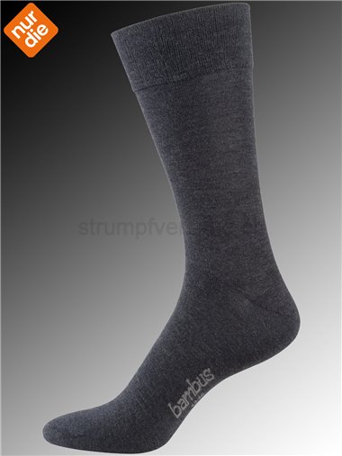 BAMBUS - Nur Die Herrensocken - 926 anthrazitmel.