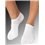 BAMBUS Nur Die Sneaker-Socken für Damen - 920 weiss