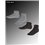 HAPPY 2-PACK Falke Sneaker-Socken für Kinder - 0050 light grey mel. - schwarz