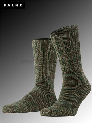 BROOKLYN Falke Herrensocken - 5888 brown tan