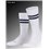 DYNAMIC Falke Socken - 2000 weiss-royal blue