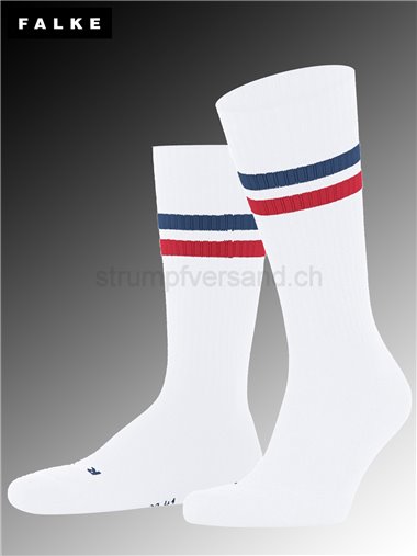 DYNAMIC Falke Socken - 2068 weiss-blau-rot