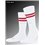 DYNAMIC Falke Rippsocken - 2080 weiss-rot