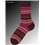 TINTED STRIPE Falke Socken für Herren - 8077 scarlet