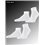 HAPPY 2-PACK Falke Sneakersocken für Herren - 2000 weiss