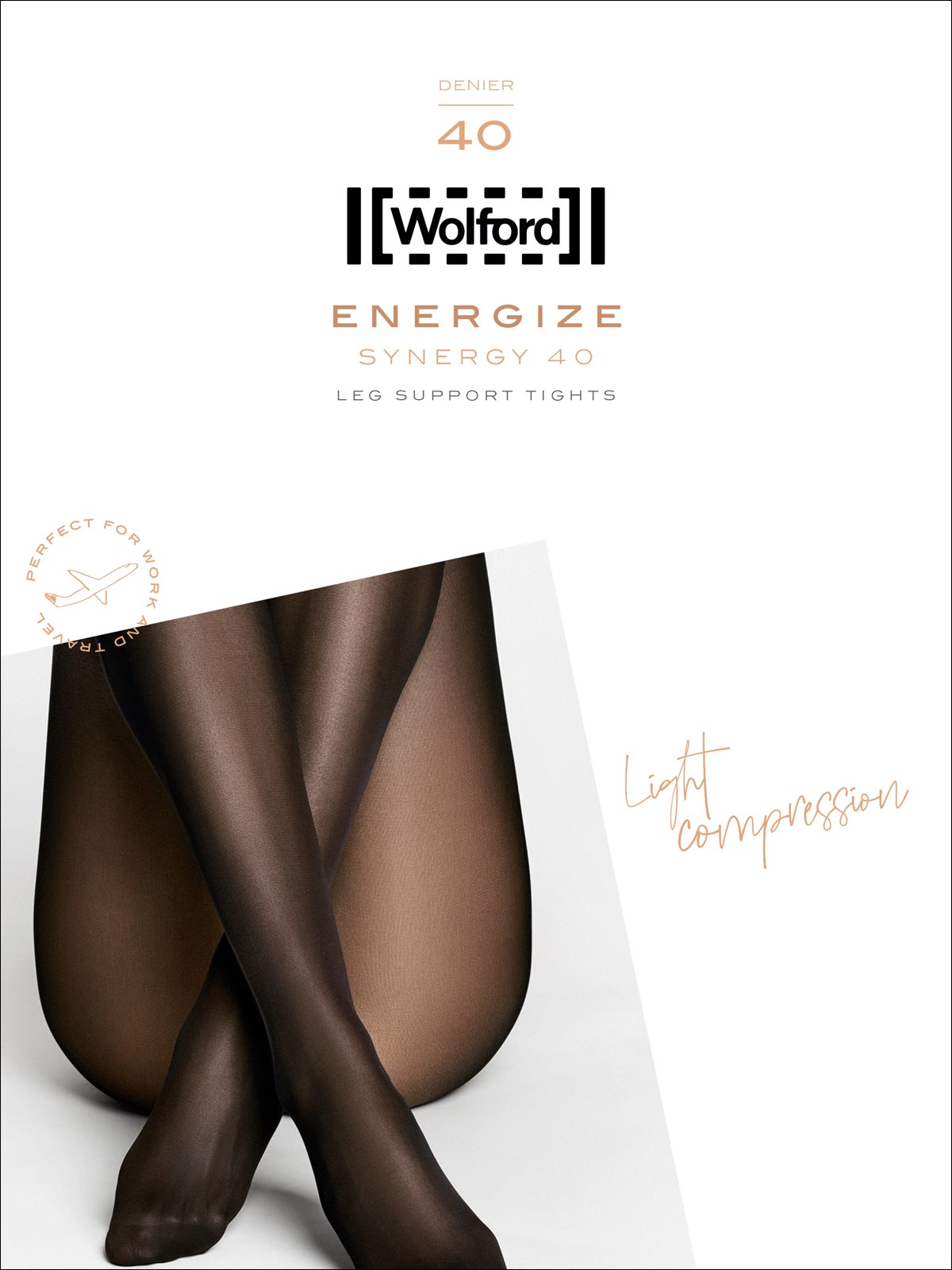 Wolford Women's Synergy 40 Leg Support Tights