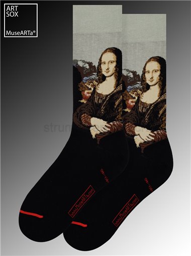 MuseARTa Socken - "Mona Lisa" von Leonardo da Vinci