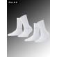 HAPPY 2-PACK Falke Damensocken - 2000 weiss